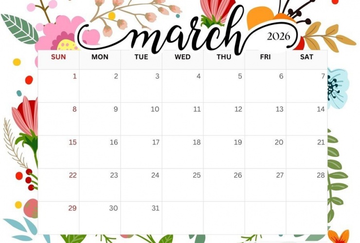 Tháng 3/2026 cũng sẽ có thứ Sáu ngày 13. Ảnh: Entheosweb.