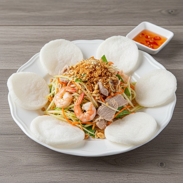 Theo bác sĩ, trong 100g bánh phồng tôm chưa chế biến có hàm lượng chất béo khá cao so với nhiều món ăn vặt khác.