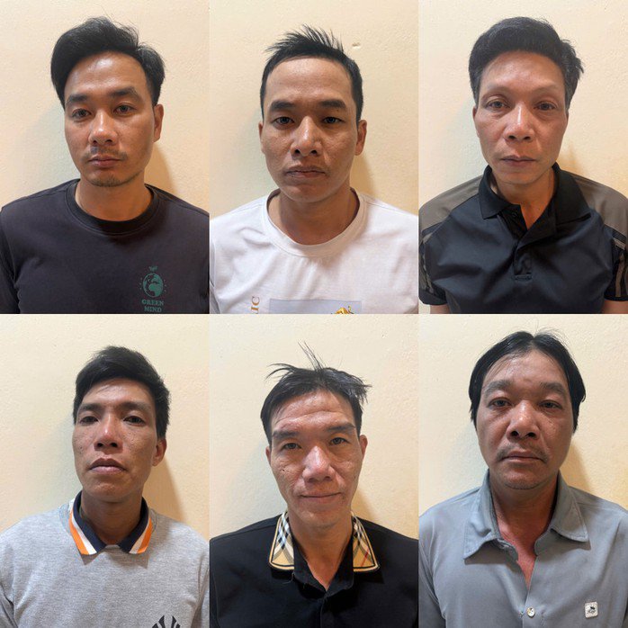 Chân dung 6 đối tượng trộm chó