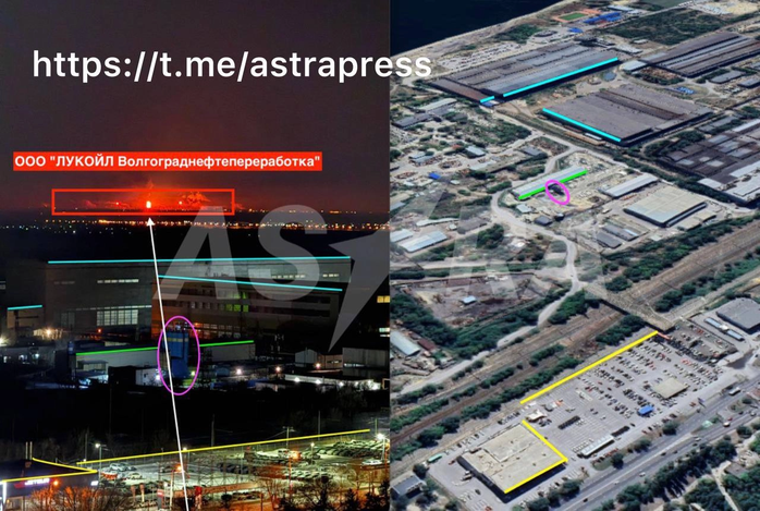 Phân tích của Astra về vị trí của nhà máy lọc dầu Lukoil-Volgogradneftepererabotka.
