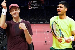 Sinner vượt Alcaraz chiếm ngôi số 1 thế giới ở bảng xếp hạng "chuẩn nhất tennis"