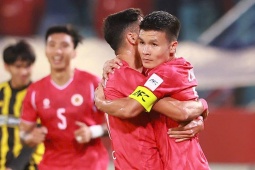 Trực tiếp bóng đá Công an Hà Nội - Tampines Rovers: Quang Hải ghi cú đúp trong vòng 3 phút (Cúp C2 châu Á)