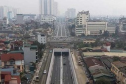 Hầm chui gần 800 tỷ đồng ở Hà Nội thông xe, hình ảnh bất ngờ