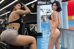 Người đẹp Trâm Anh tập không nghỉ, á hậu Tuyết Nhi chơi pickleball giữ dáng dịp Tết