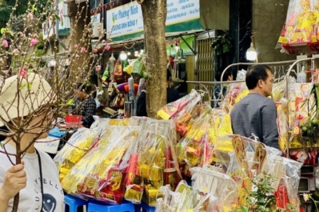 Đào mini giá vài chục nghìn đồng/cành hút khách chơi dịp Tết 2026