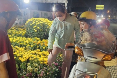Hoa Tết giá rẻ 50.000 - 100.000 đồng/chậu cháy hàng