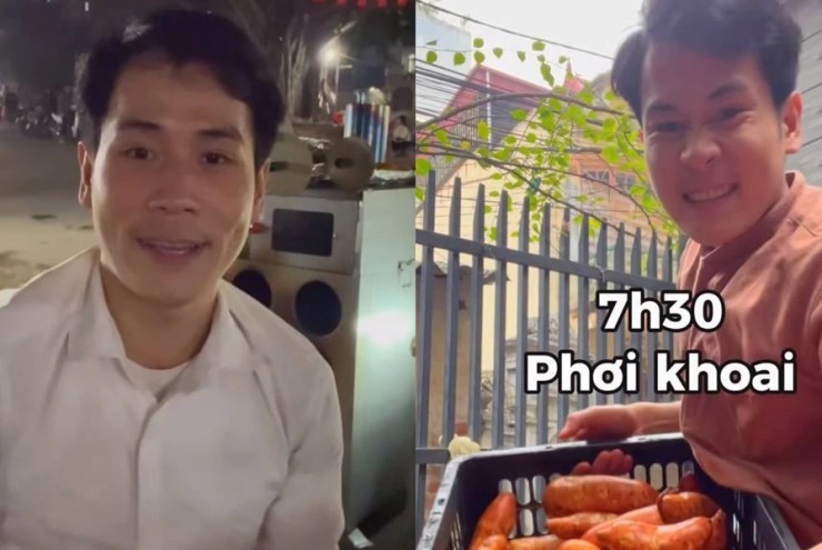 Danh tính Gen Z ngày làm công sở, tối bán khoai nướng vỉa hè gây sốt cõi mạng