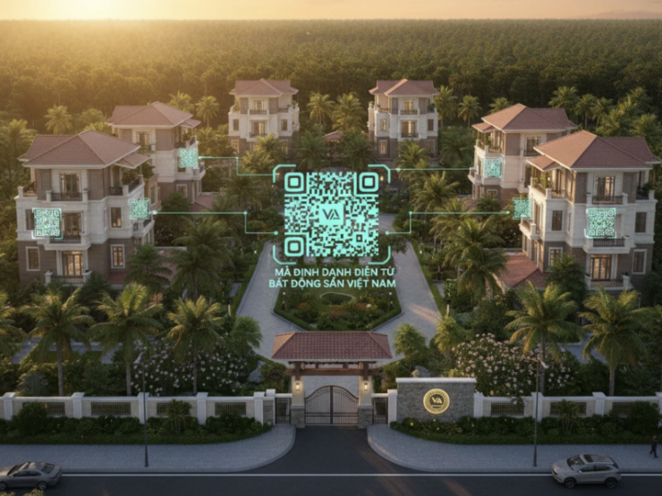 Từ ngày 1/3/2026, theo quy định tại Nghị định 357/2025/NĐ-CP, mỗi bất động sản tại Việt Nam sẽ được gắn một mã định danh điện tử riêng biệt trên hệ thống thông tin. Ảnh minh họa