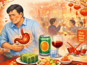 3 nguyên tắc 'vàng' khi uống rượu bia ngày Tết cho người viêm loét dạ dày
