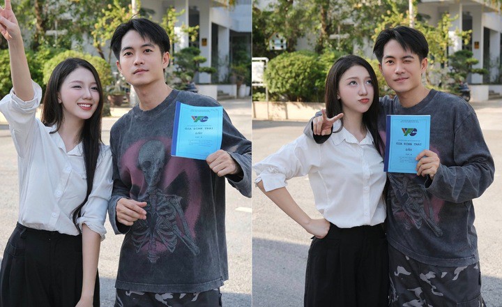 Thùy Dương và Tuấn Anh đóng cặp ăn ý.