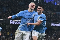 Man City thắng đậm: Haaland tìm lại bản năng sát thủ, đua vô địch nóng lên