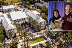 Ông chủ Facebook tậu biệt thự siêu sang trên 'đảo tỷ phú'