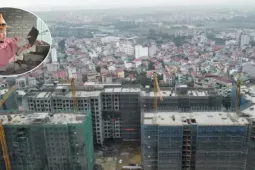 Công nhân vẫn bám công trường NƠXH từng 'nóng' chuyện dân xếp hàng xuyên đêm nộp hồ sơ