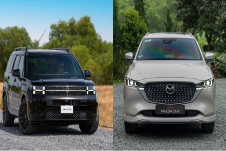 Đối sánh Hyundai Santa Fe và Mazda CX-8 trong SUV 7 chỗ ngồi
