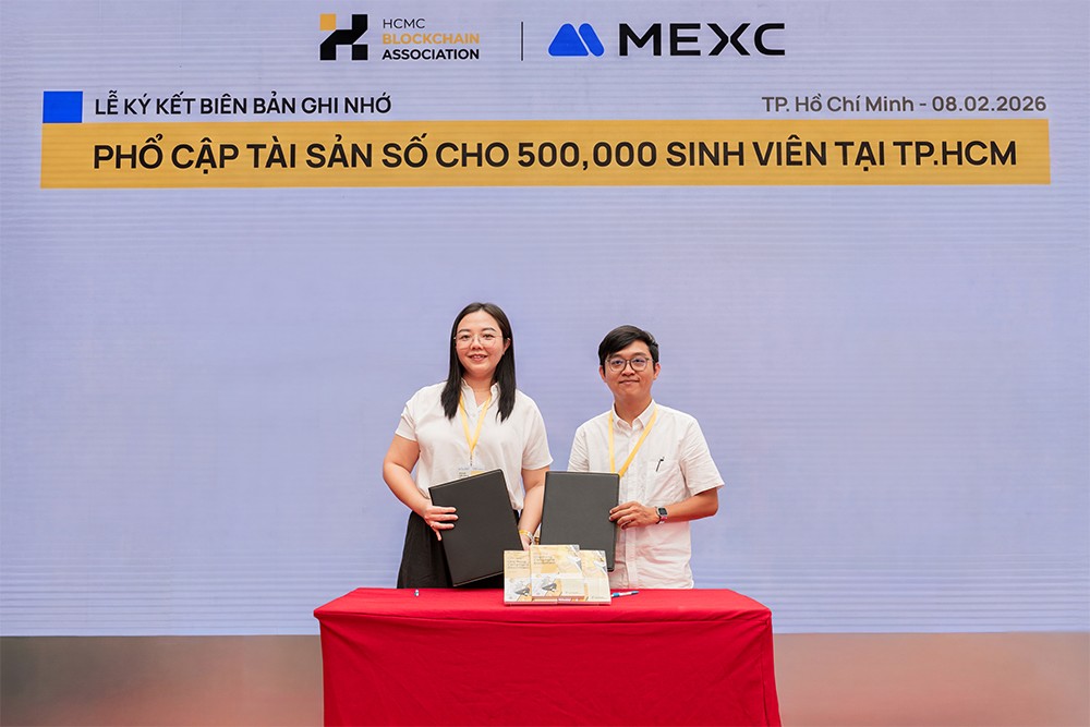 HBA và&nbsp;MEXC&nbsp;ký kết Biên bản ghi nhớ Phổ cập Tài sản số cho 500.000 Sinh viên TP.HCM