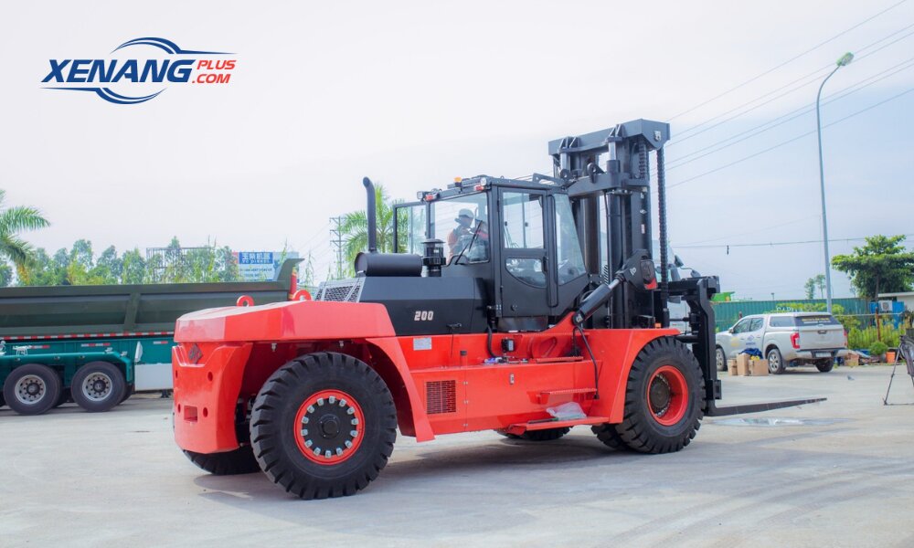 Xe nâng dầu Hangcha sở hữu công suất lớn, khả năng chịu tải cao