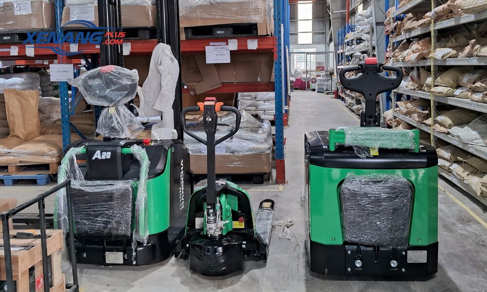 Xe nâng điện Hangcha là giải pháp nâng hạ hiện đại, thân thiện