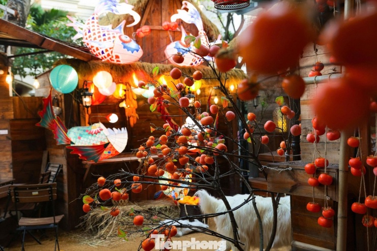 Giới trẻ Thủ đô check-in quán cà phê như ‘phim trường Tết’ - 2