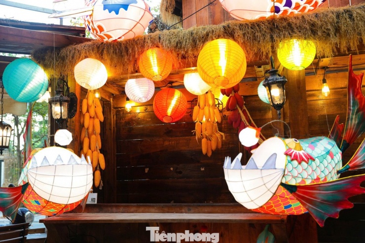 Giới trẻ Thủ đô check-in quán cà phê như ‘phim trường Tết’ - 3