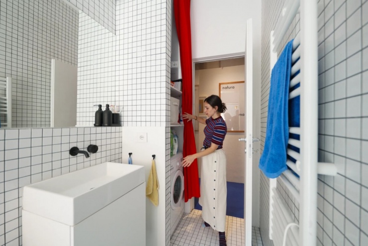 Nhà 45 m2 linh hoạt của cặp đôi thiết kế đồ họa - 12