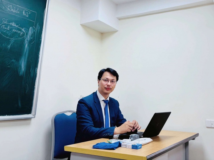 Tiến sĩ luật Đặng Văn Cường, Giảng viên Luật hình sự, Khoa luật và lý luận chính trị, Trường Đại học Thuỷ Lợi. Ảnh: V.C.