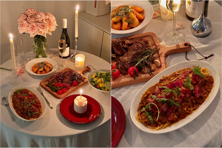 Biến bàn ăn tại gia thành 'nhà hàng' riêng tư dịp Valentine - 3