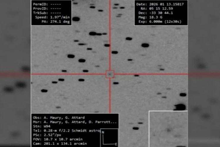 Người Trái Đất sắp thấy được một vật thể mới bằng mắt thường