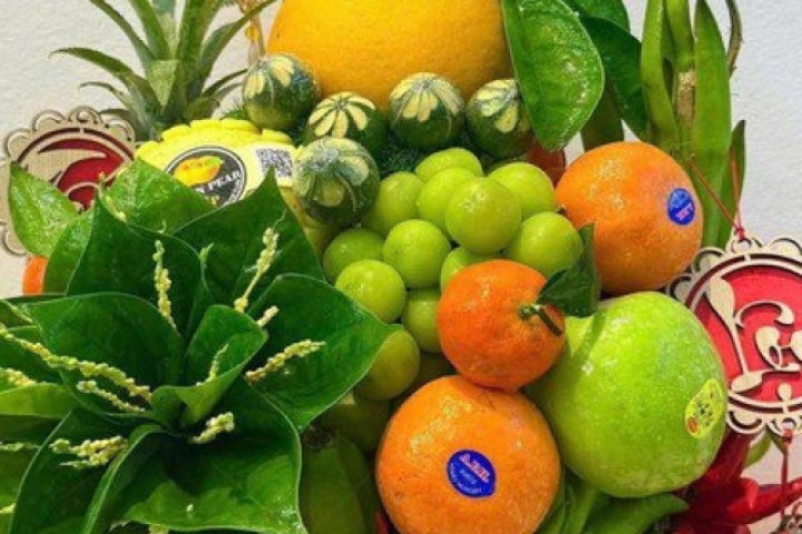 Mâm ngũ quả online 'cháy đơn' những ngày cuối năm