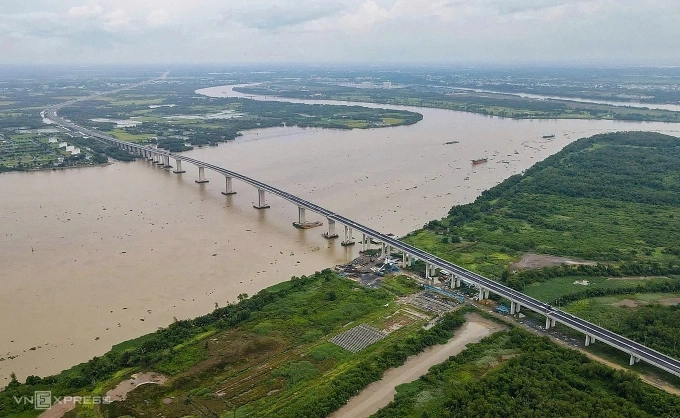 Cầu Nhơn Trạch - một hướng kết nối khu trung tâm TP HCM với sân bay Long Thành. Ảnh: Quỳnh Trần