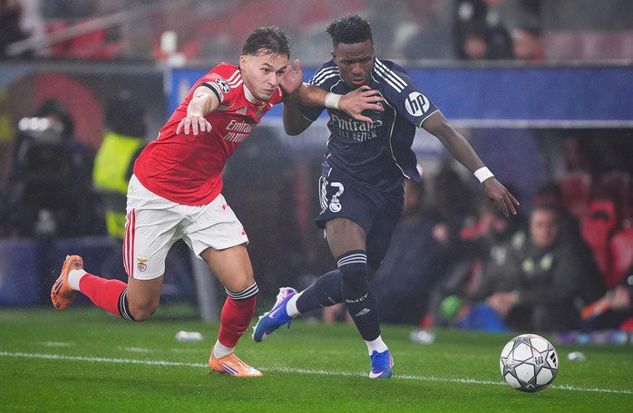 Real Madrid tái đấu Benfica rạng sáng mùng 2 Tết Bính Ngọ (Ảnh: UEFA)