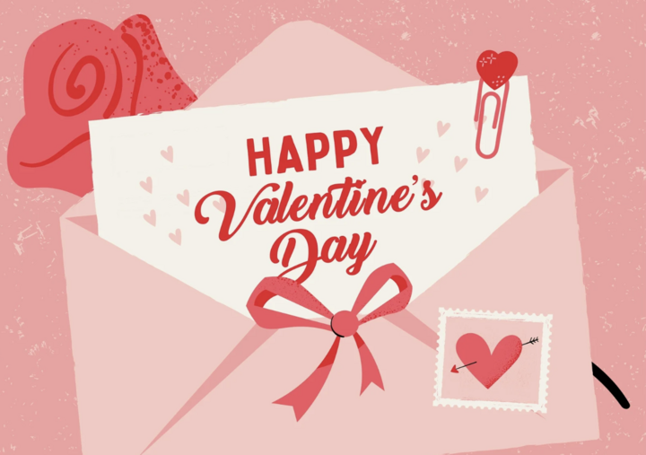 Valentine 14/2 là dịp để nói lời yêu thương chân thành. (Ảnh: Canva)