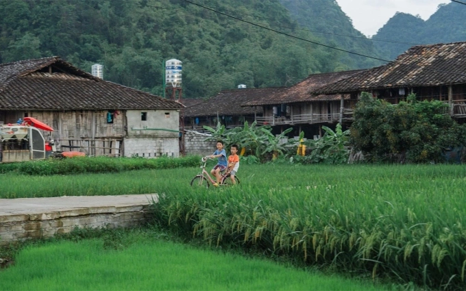 Làng du lịch Quỳnh Sơn. Ảnh: Thanh Hiền