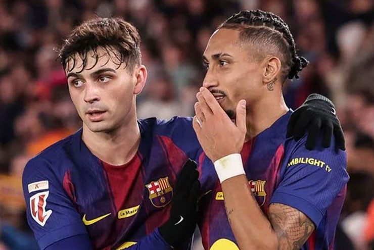 Chất lượng thi đấu của Barca trở nên khác hẳn khi Raphinha và Pedri góp mặt
