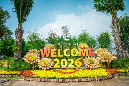 Tết giữa miền xanh tại các đại đô thị của nhà sáng lập Ecopark