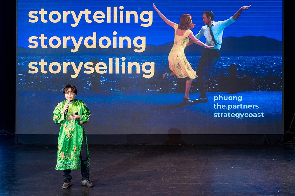 Ông Hồ Công Hoài Phương trong vai Táo Sáng tạo - Co-Founder the Partners