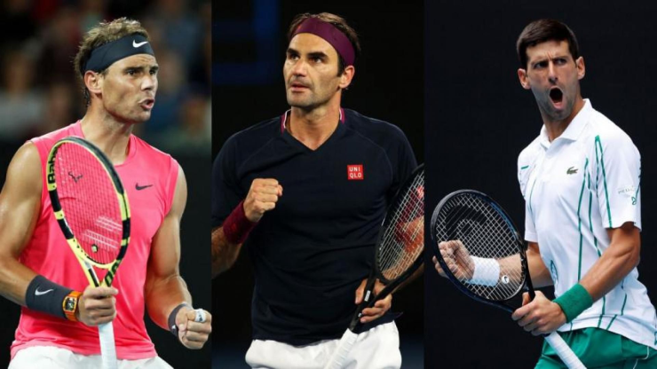Lần gần nhất, "BIG 3" xuất hiện ở 3 trong 4 vị trí cao nhất ATP là vào 15/4/2019