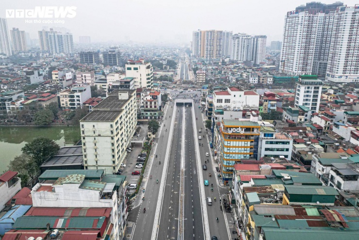 Những công trình giao thông tiêu biểu của Hà Nội hoàn thành trong năm qua - 1
