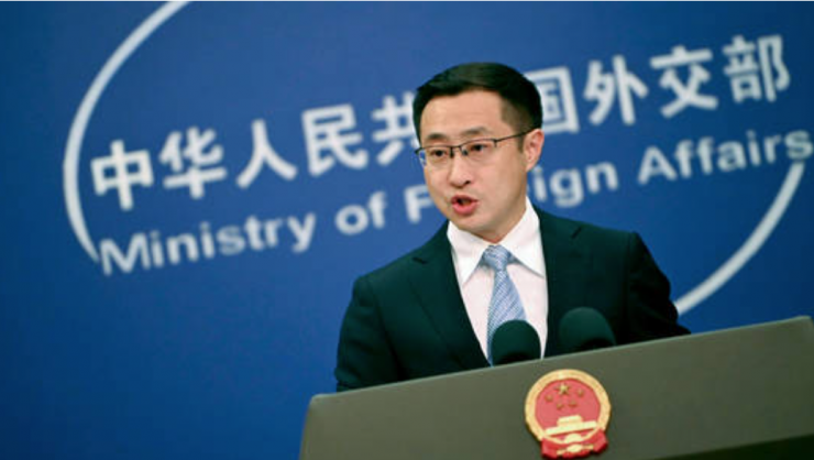 Người phát ngôn Bộ Ngoại giao Trung Quốc Liên Kiện. Ảnh: GI.