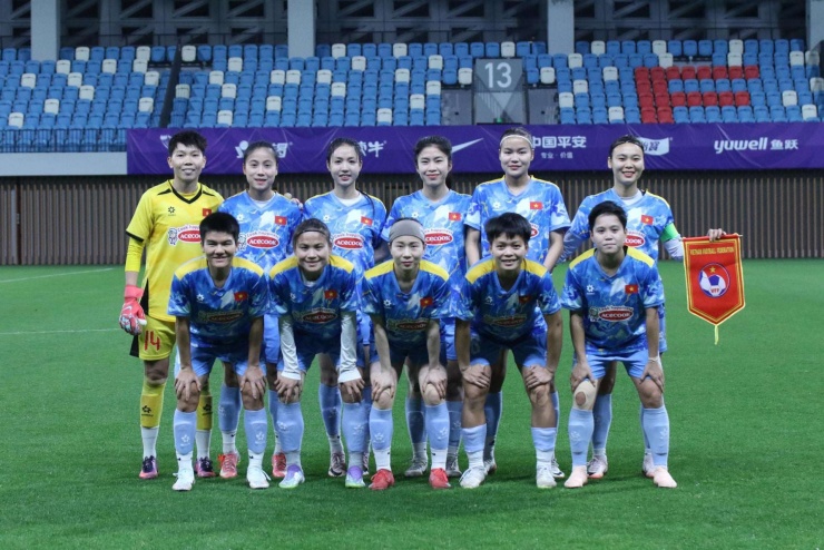 ĐT nữ Việt Nam. Ảnh: VFF.