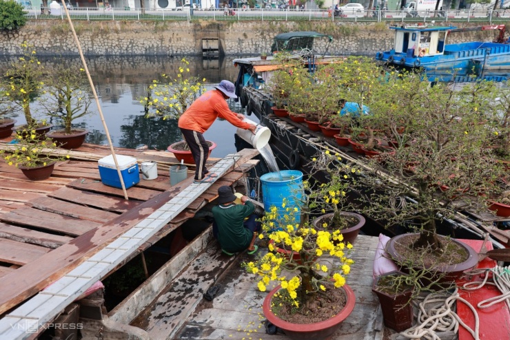 Chợ hoa trên bến dưới thuyền tấp nập ngày cận Tết - 11