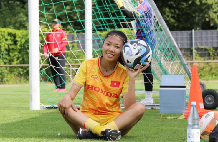 Huỳnh Như rất hy vọng sẽ cùng ĐT nữ Việt Nam đoạt vé dự World Cup lần thứ hai. Ảnh: VFF
