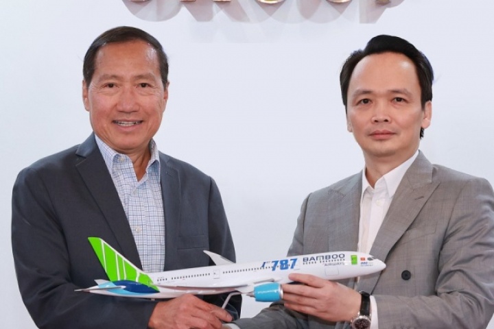 Doanh nhân Trịnh Văn Quyết muốn thuê tàu bay Boeing 737 Max cho Bamboo Airways