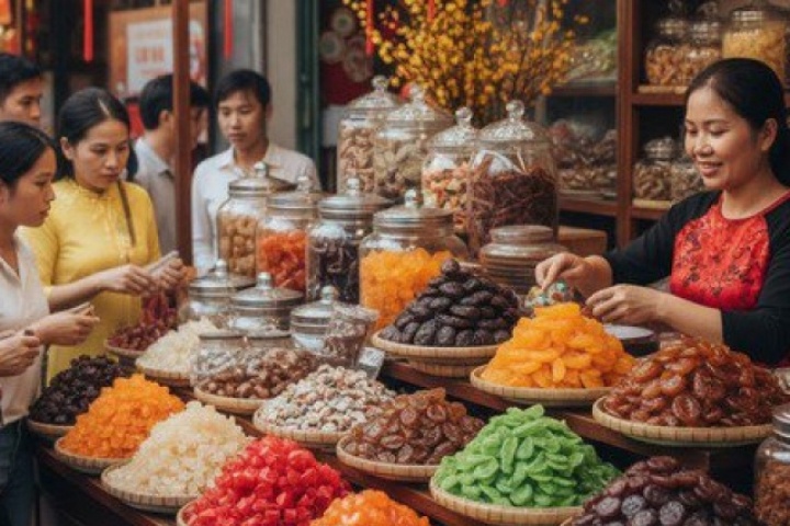 Vì sao mứt Tết dễ làm tăng mỡ bụng?