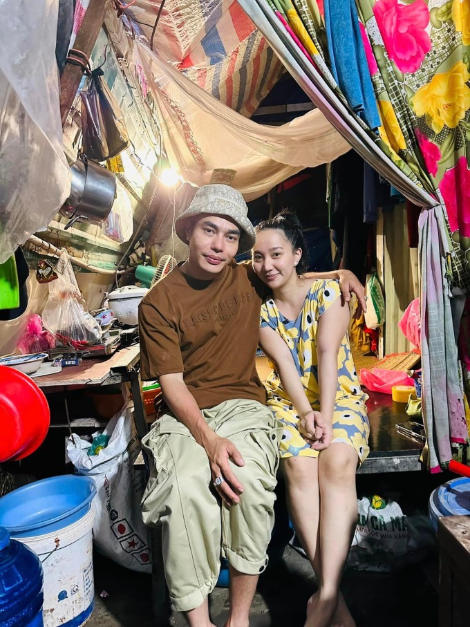 Lê Dương Bảo Lâm và bà xã Quỳnh Quỳnh.