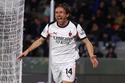Video bóng đá Pisa - AC Milan: Người hùng Modric (Serie A)
