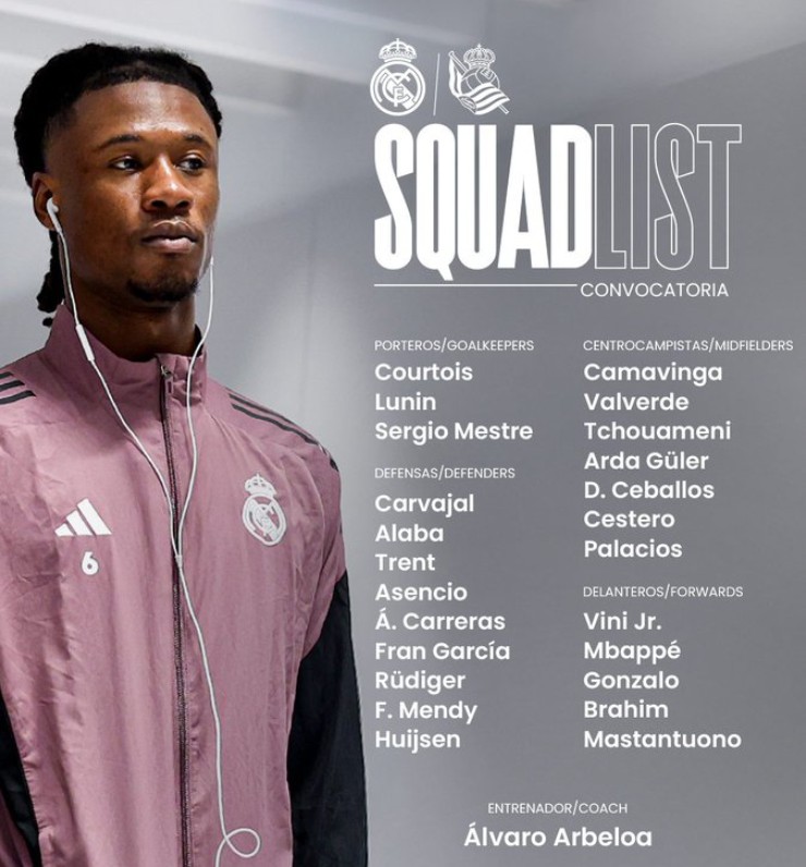 Trực tiếp bóng đá Real Madrid - Sociedad: Vinicius ghi bàn không được công nhận (La Liga) (Hết giờ) - 1