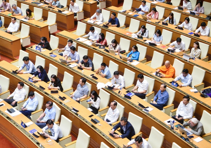 Các đại biểu tại một kỳ họp Quốc hội. Ảnh: Quốc hội