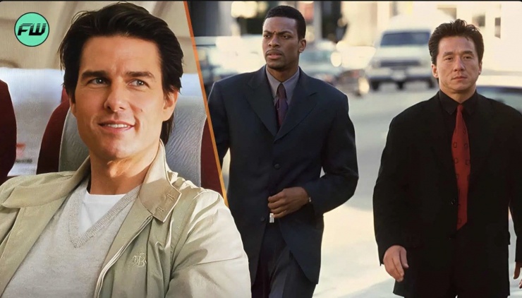 Diễn viên Tom Cruise (bìa trái) và Jackie Chan (bìa phải). Ảnh: Fandomwire
