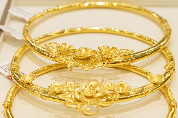 Giá vàng hôm nay chững lại. (Ảnh: Công Hiếu).