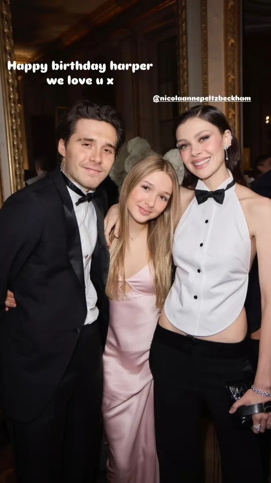 Trước khi mâu thuẫn gia đình trở nên căng thẳng, Harper và chị dâu cả có mối quan hệ thân thiết.